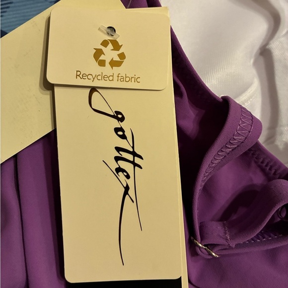 NWT Profile by Gottex Women's Standard Tutti Frutti D-Cup Twist Tankini Top 34D - Picture 6 of 10